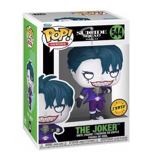 Funko Pop CHASE Suicide Squad Isekai - Joker (Knives) Figure w/ Protector